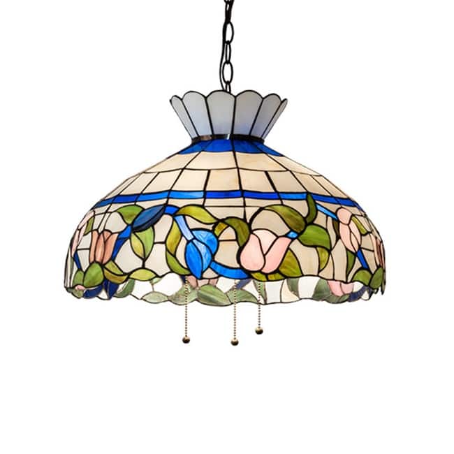 Meyda Tiffany 231154 3 Light 20" Wide Pendant - Mahogany Bronze