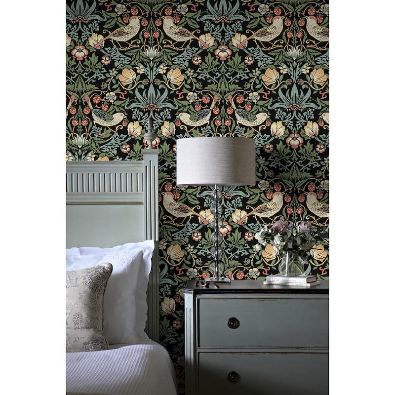 NextWall Aves Garden Peel and Stick Wallpaper