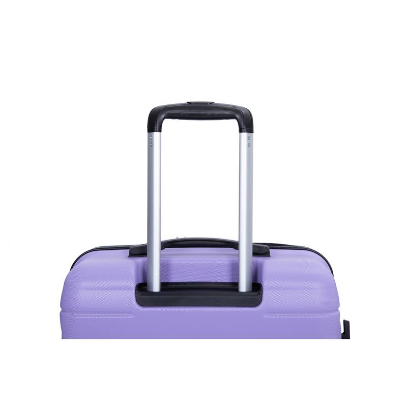 3 Piece PC Expandable Luggage Sets, Modern Lightweight Durable Suitcase with TSA Lock, Two Hooks and Spinner Wheels