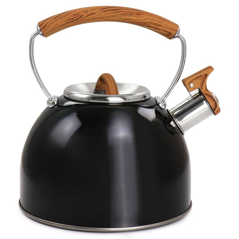 Mr.Coffee 2Qt. Stainless Steel Whistling Tea Kettle