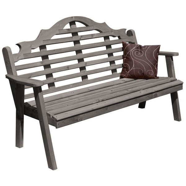 【マリンブー】WHITE_WOOD_BENCH Amazon.com: SRL Rustic Logwerks Indoor & Outdoor Bench