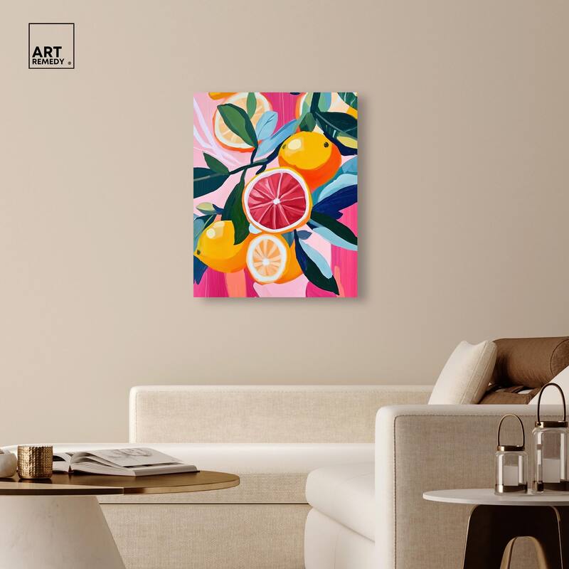 Juicy Paradox I Canvas by Art Remedy, Gallery Wrapped