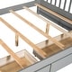 preview thumbnail 41 of 47, Full-Over-Full Bunk Bed with Ladders and Two Storage Drawers