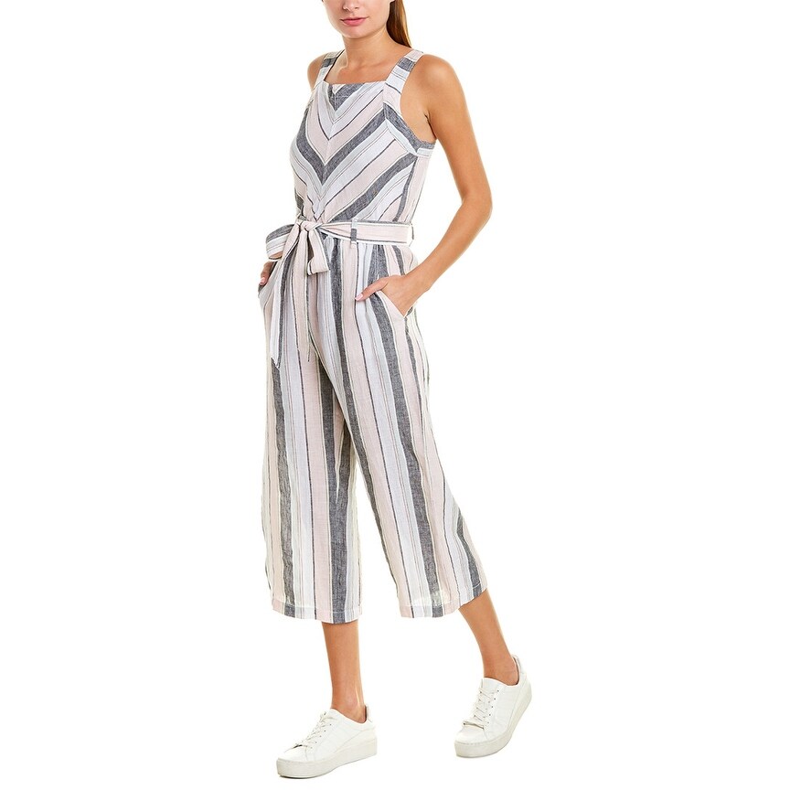 vince camuto linen jumpsuit