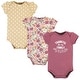 preview thumbnail 1 of 0, Hudson Baby Infant Girl Cotton Bodysuits, Thankful Floral 0-3 Months - Thankful Floral