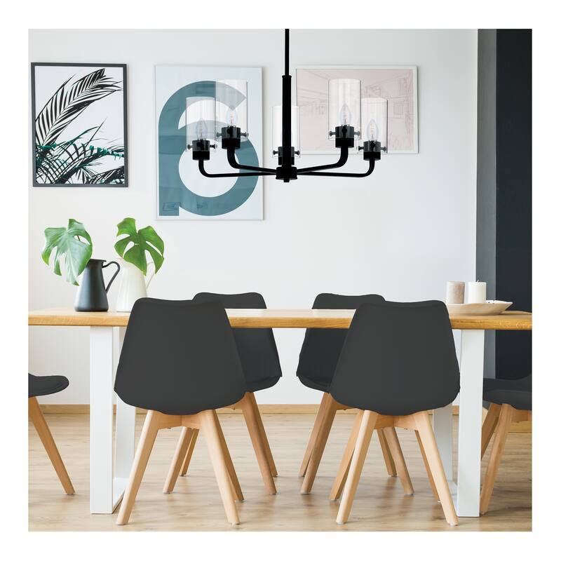 4 Watt B11 LED Reminiscent Flex Gray Coil Filament E12 3000K 120V - Clear