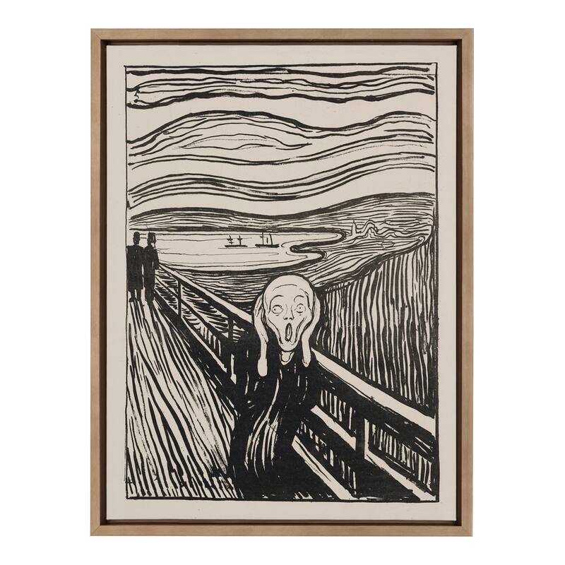 Kate and Laurel Sylvie The Scream 1895 by Art Institute of Chicago