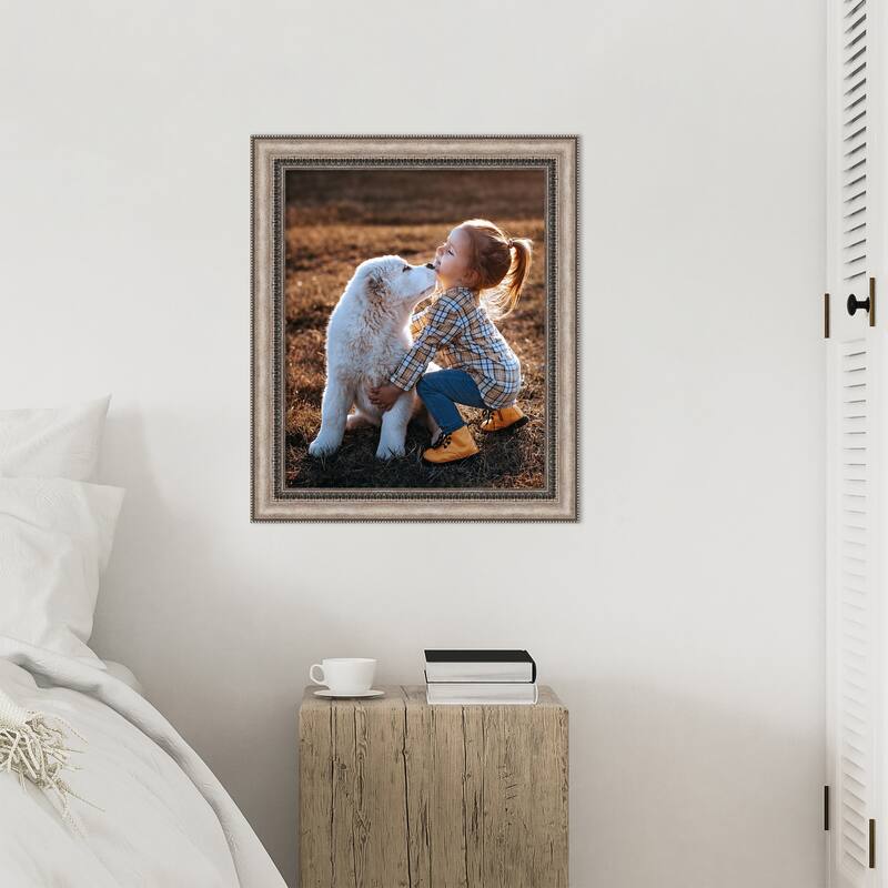 Lyla Ornate Silver Framed Picture Frame, Photo Frame