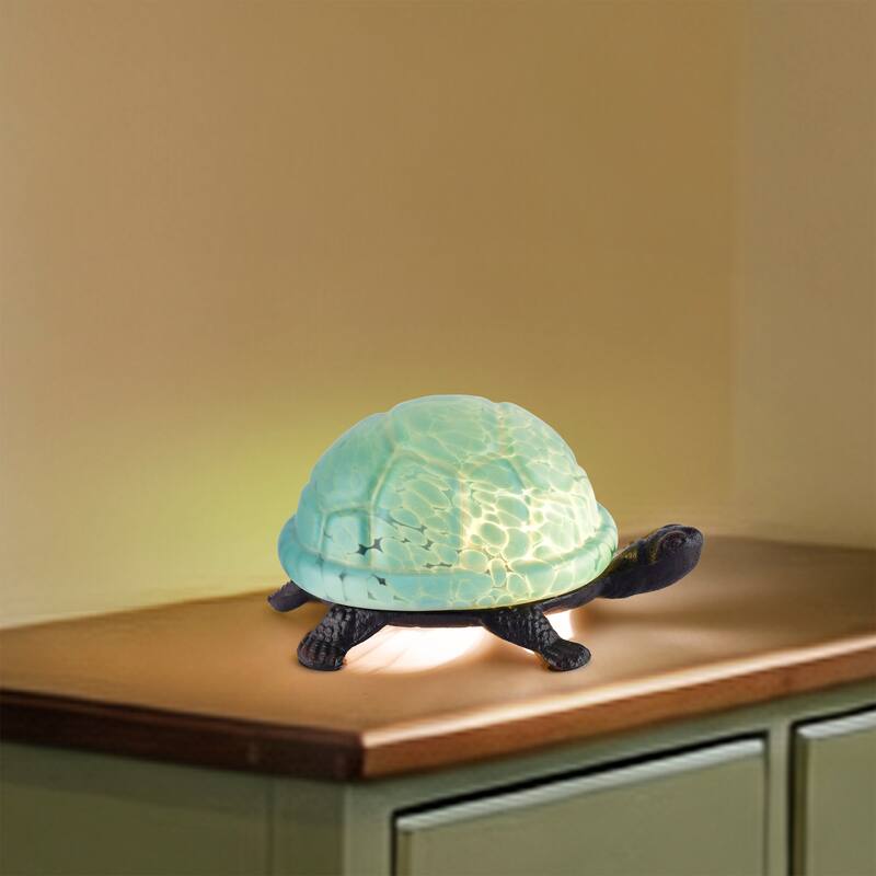 Chumlee Tiffany Turtle Desk Lamp