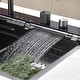 preview thumbnail 9 of 35, Lefton 304 Stainless Steel Waterfall Kitchen Sink Set with Pull-down Faucet KS2207 (Series)