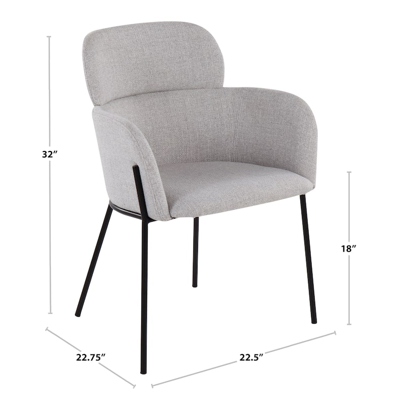 Carson Carrington Milan Chair (Set of 2)