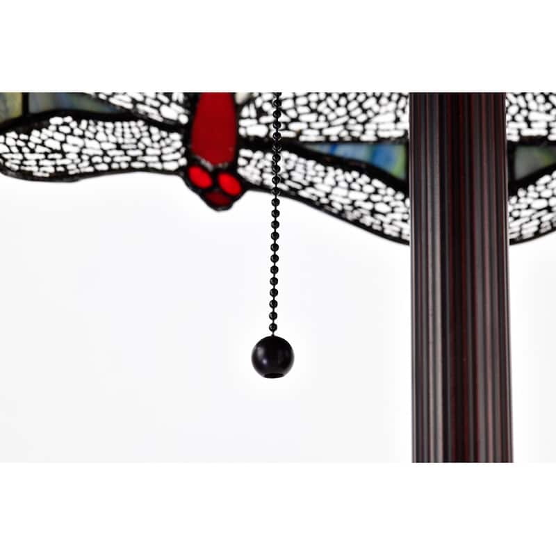 Hailey Tiffany-style Floor Lamp