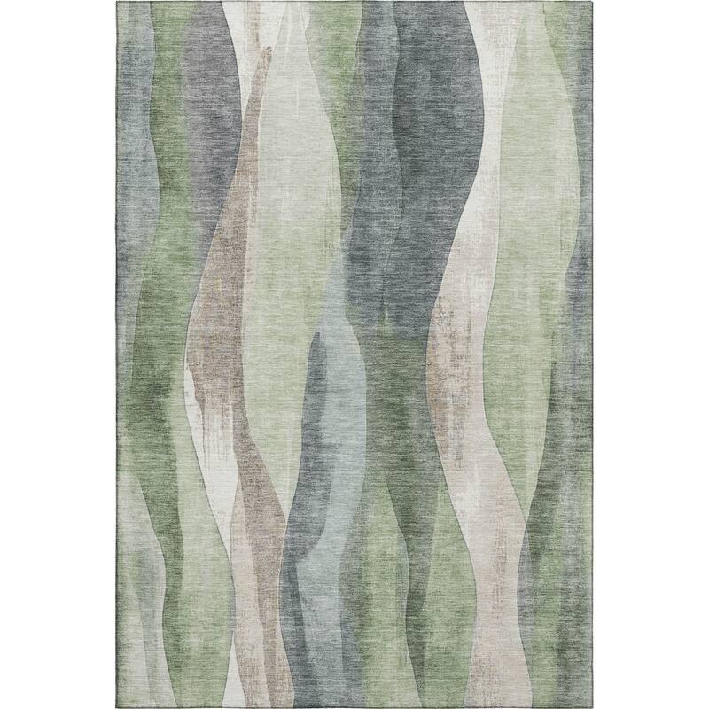 Premium Washable Super Soft Modern Stripe Mayfield Rug