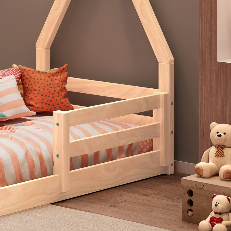Themes and Rooms Toddler Bed Solid Wood My Cabin