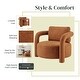 preview thumbnail 13 of 27, NPD Furniture Maisie Faux Shearling Accent Arm Chair