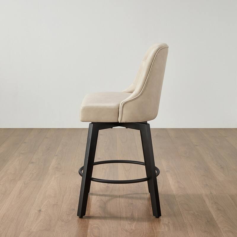 Chris 26 inch Swivel Counter Height Bar Stool Set