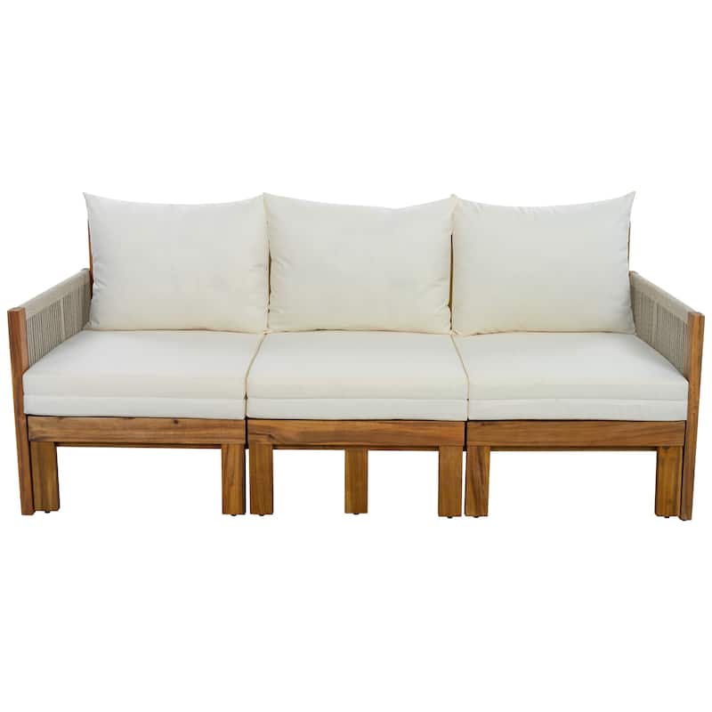 3-in-1 Outdoor Daybed & Patio Sofa with Pull-Out Sleeper by Leisure Zone