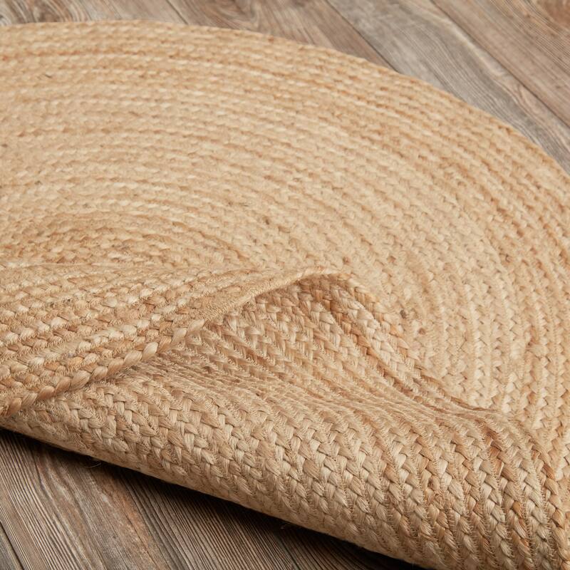 Harlow Jute Rug w/ Pad 3ft Round - 3' Round