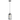 SAFAVIEH Lighting Clemens Outdoor Pendant - 5" W x 5" D x 17-89" H