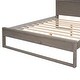 preview thumbnail 27 of 33, Platform Bed with Storage Headboard,Sockets and USB Ports