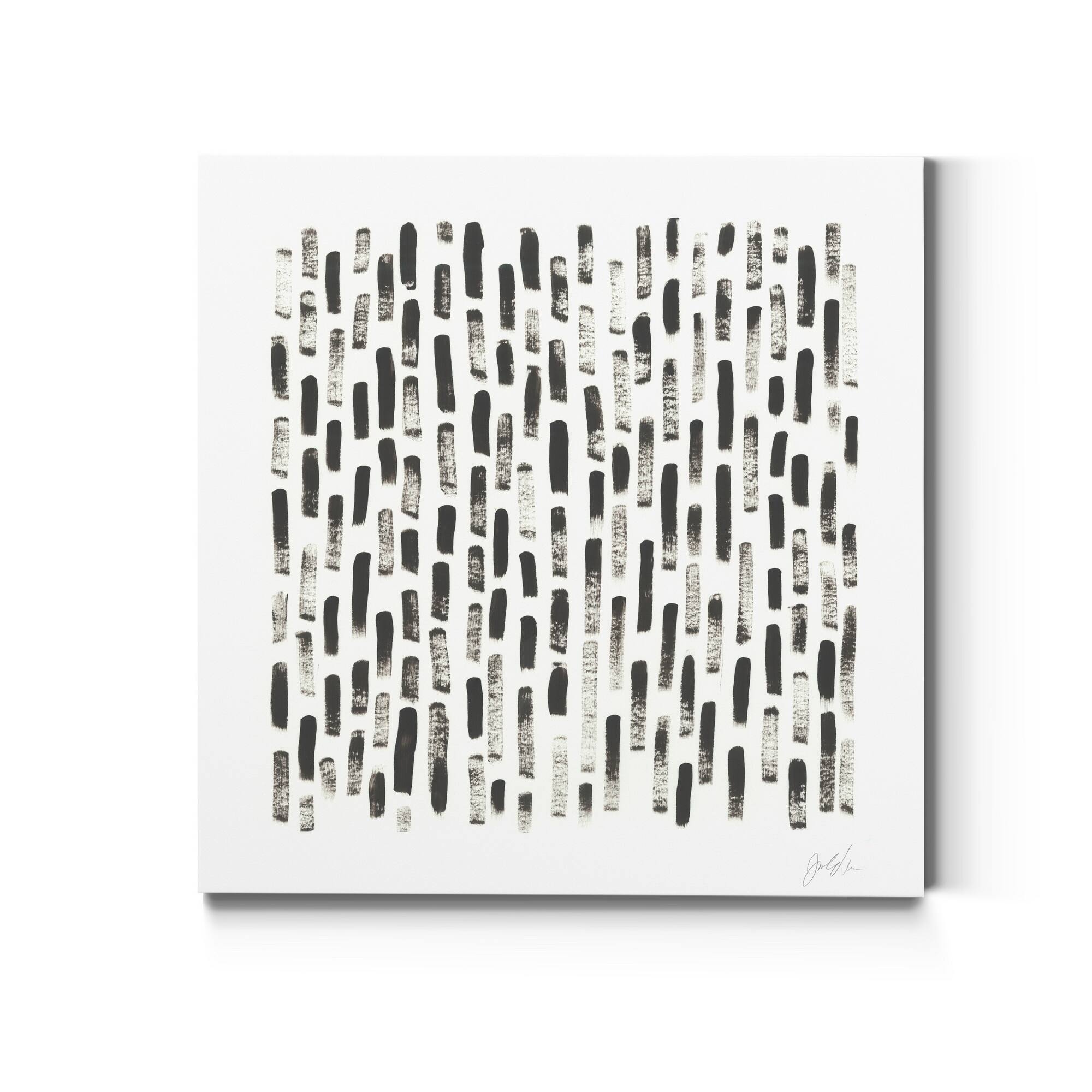 Mixed Signals IX Premium Gallery Wrapped Canvas Ready to Hang Bed