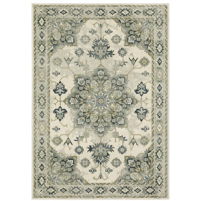 Style Haven Bassel Center Medallion Indoor Area Rug