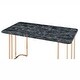 preview thumbnail 3 of 11, Woren Contemporary 47-inch Steel Computer Desk with USB Ports by Furniture of America