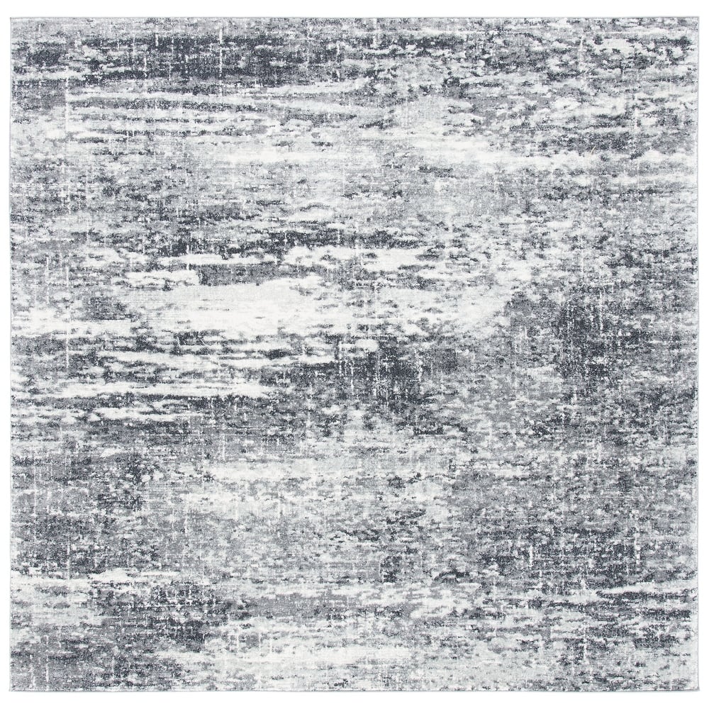 SAFAVIEH, Evoke Yukako Modern Abstract Distressed Rug