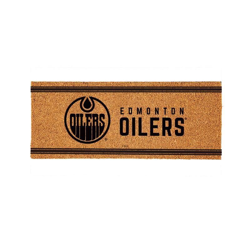 Edmonton Oilers Monochrome Indoor/Outdoor Coir Door Mat