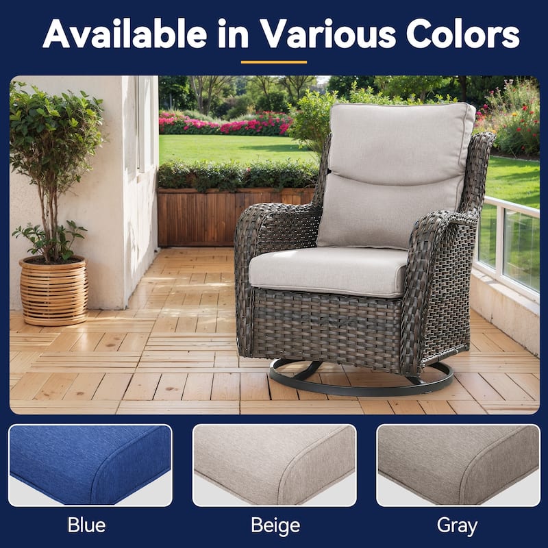 Outdoor Deep Seat Cushions Set for Patio