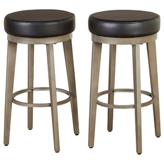 Counter and Bar Stools that Match Harrisburg Tobey 5-piece Compact Round Dining Set