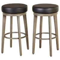 Counter and Bar Stools that Match Somette Gene Table and Nook 2-Piece Dining Set