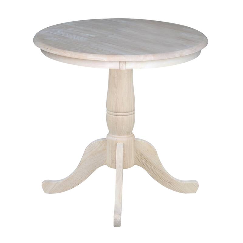 International Concepts 30-inch Round Pedestal Table