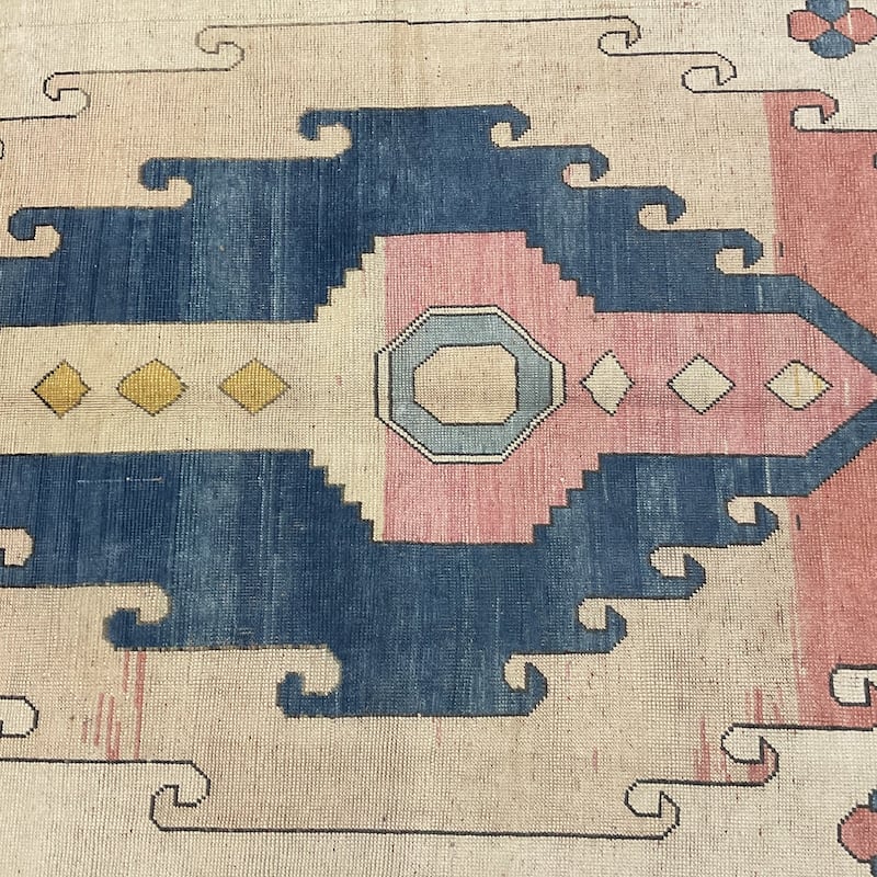 HERAT ORIENTAL Handmade Turkish Oushak Wool Rug - 7'4" x 10'8"