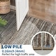 preview thumbnail 13 of 31, Garvee Washable Semicircle Geometric Stripes Area Rug