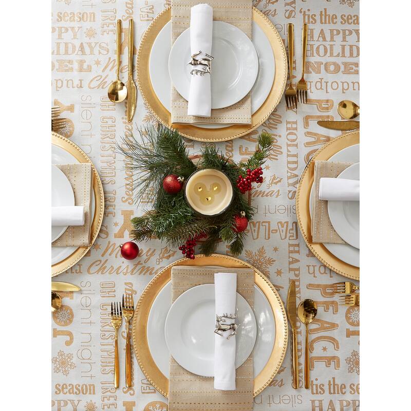 DII Fun Decorative Party Napkin Rings, 1.5" Diameter (inside)