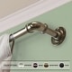 preview thumbnail 11 of 9, InStyleDesign Industrial Steel Pipe 1-inch Adjustable Curtain Rod