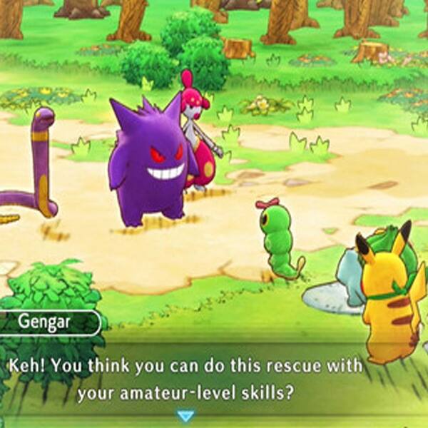 Nintendo Switch Lite Yellow Bundle With Pokemon Mystery Dungeon Black Overstock 32035496