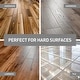 preview thumbnail 11 of 12, Cushioned Non Slip Rug Pad for Hard Surfaces - Beige