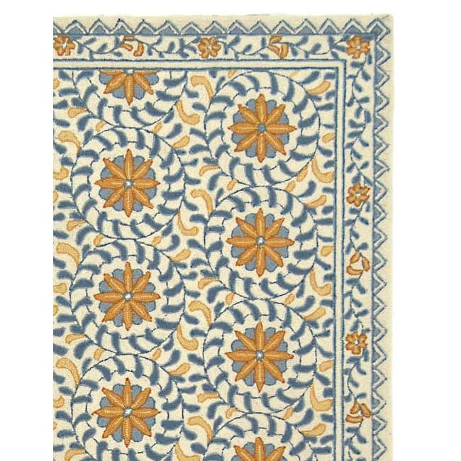 SAFAVIEH Handmade Chelsea Vermont French Country Wool Rug