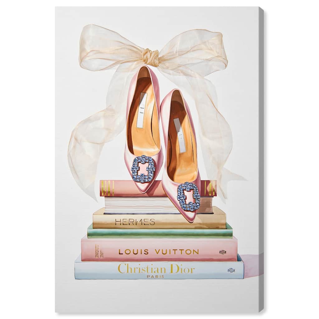 Designer Library Canvas by Art Remedy, Gallery Wrapped