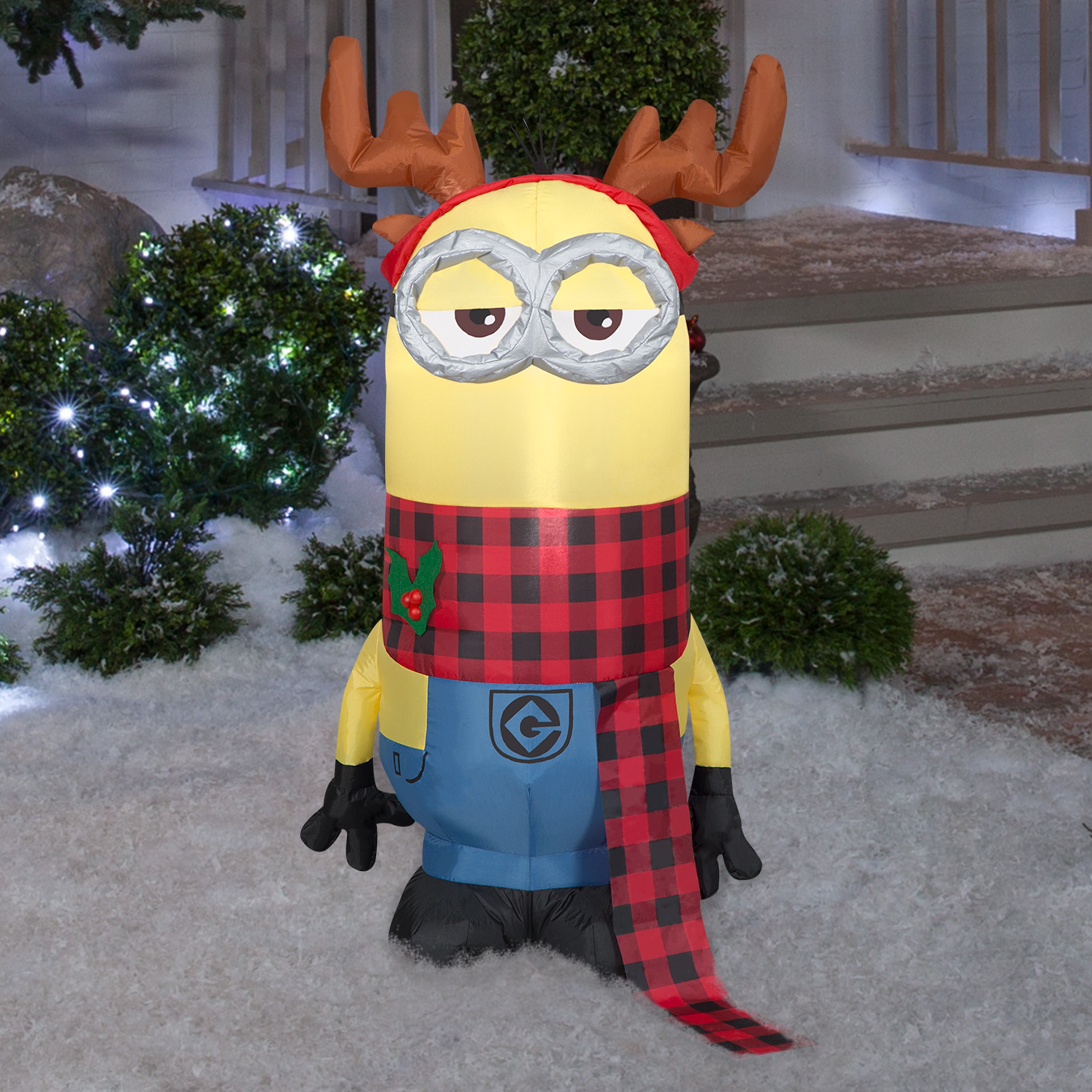 Airblown-Kevin w/Antlers Headband and Scarf-SM-Universal
