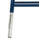 preview thumbnail 8 of 6, SAFAVIEH 24 -inch Kenzie Silver Dipped Navy / Silver Counter Stool - 13.5" x 13.5" x 24"