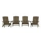 preview thumbnail 66 of 126, All-weather Poly Resin Wood Outdoor Adirondack Chair (Set of 4)