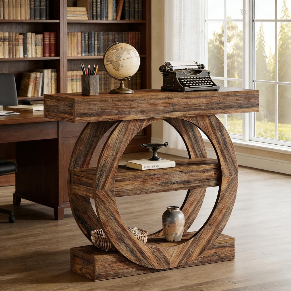 Hallway TV Organization,Side Table