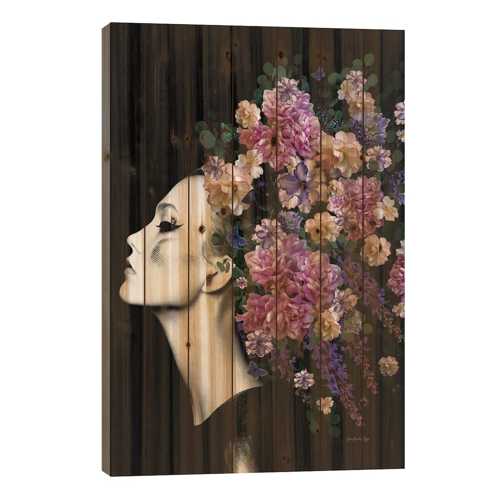 Anthropologie Print On Wood by Ana Paula Hoppe - Multi-Color