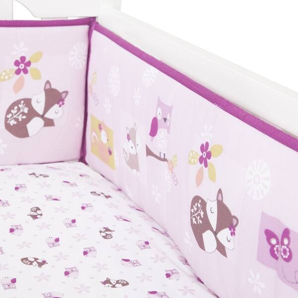 Shop Bedtime Originals Lavender Woods Woodland Fox And Squirrel