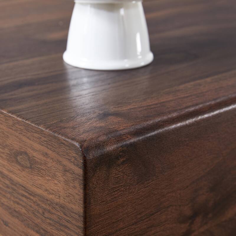 Modern Simple Texture Sticker MDF Coffee Table