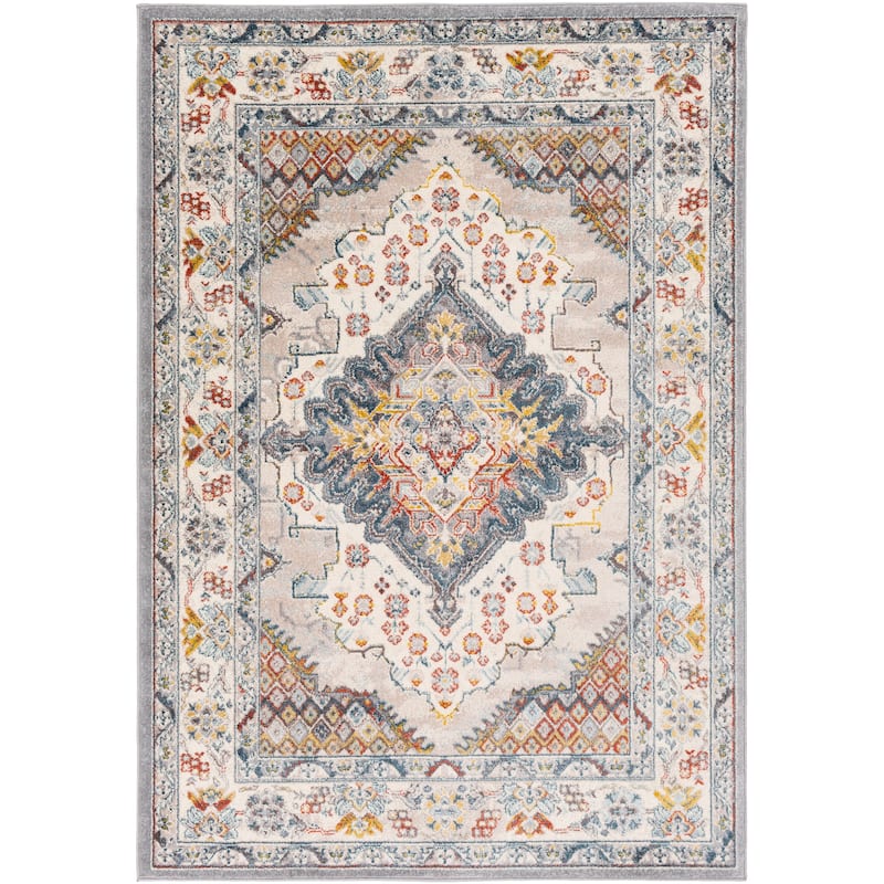 Artistic Weavers Elmas Traditional Persian Medallion Area Rug