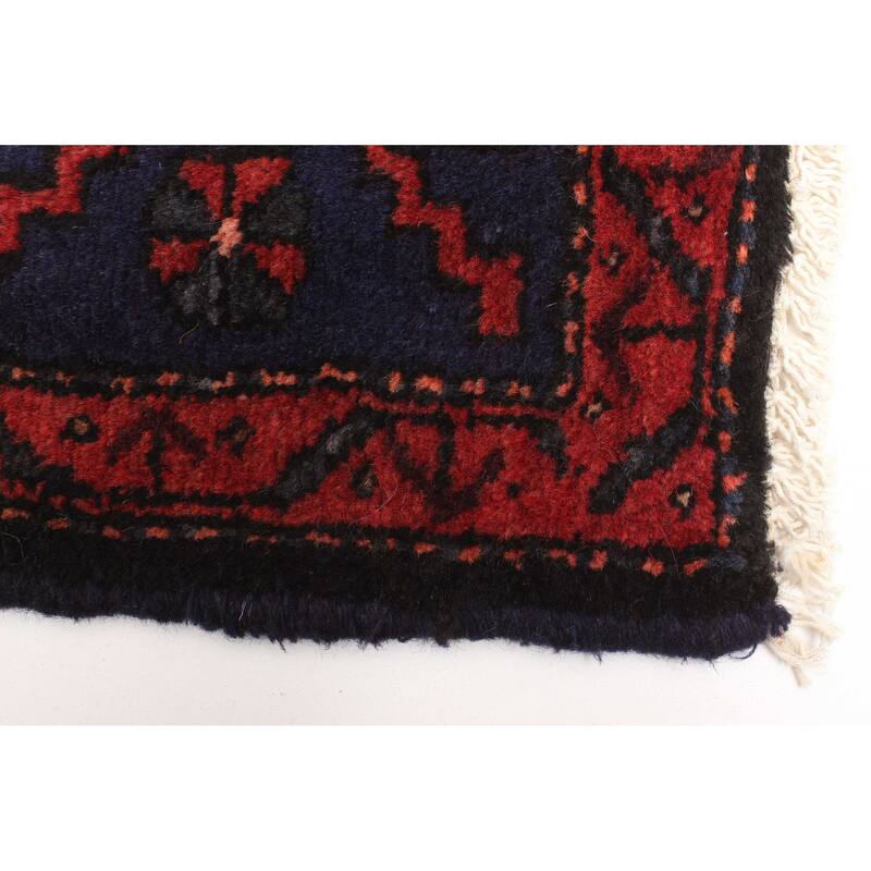 ECARPETGALLERY Hand-knotted Anadol Black Wool Rug - 4'5 x 7'11